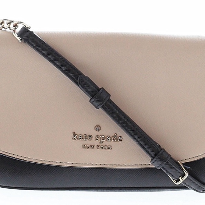 Kate Spade Two-Tone Black And Tan Crossbody Bag